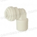 John Guest Speedfit PP480822W 1 / 4OD by 1 / 4NPT corner for reverse osmosis filter, fitting the filter housing, post-filter