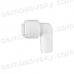 Organic WA-ME0402 knee 1/8 "RN x 1/4" to the pipe fitting for the diaphragm housing