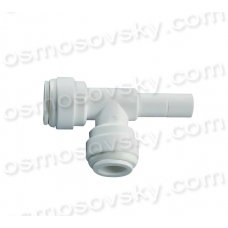 Aquafilter A4SRT4 tee - regulator to the hose 1/4 x 1/4 x 1/4 hose to the insert fitting filter housing, post-filter