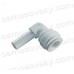 Aquafilter A4SE4 колено - регулятор 1/4 к шлангу х 1/4 вкладыш, фитинг для корпуса фильтра, постфильтра