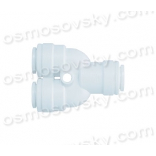 Organic WA-TWD0404 Tee 3 x 1/4 to a hose fitting for reverse osmosis